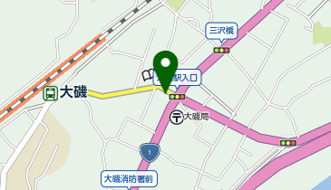 CHARGESPOT(チャージスポット)ファミリーマート 大磯店の地図画像
