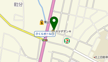 CHARGESPOT(チャージスポット)ヤマダデンキ テックランド 北上店の地図画像
