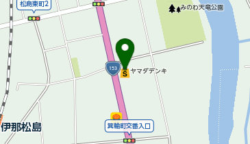 CHARGESPOT(チャージスポット)ヤマダデンキ テックランド 箕輪店の地図画像