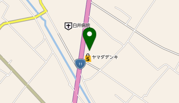 CHARGESPOT(チャージスポット)ヤマダデンキ ヤマダアウトレット 三豊店の地図画像