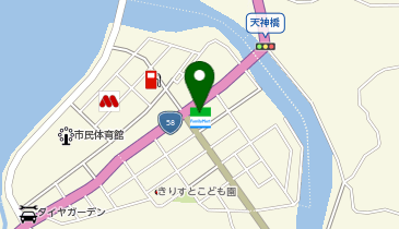 CHARGESPOT(チャージスポット)ファミリーマート 西之表鴨女店の地図画像