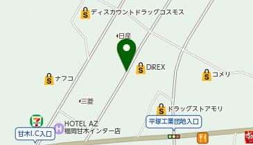 CHARGESPOT(チャージスポット)ヤマダデンキ テックランド New甘木店の地図画像