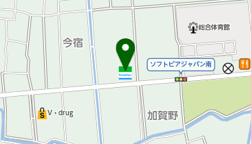 CHARGESPOT(チャージスポット)ファミリーマート 大垣ソフトピア南店の地図画像