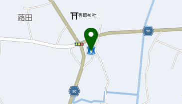 CHARGESPOT(チャージスポット)ローソン 八千代蕗田店の地図画像