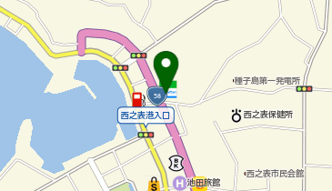 CHARGESPOT(チャージスポット)ファミリーマート 西之表西町店の地図画像