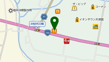 CHARGESPOT(チャージスポット)夢庵 イオンタウン大須賀の地図画像