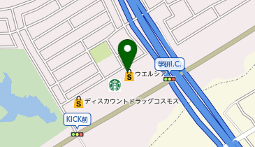 CHARGESPOT(チャージスポット)ウエルシア 相楽精華台店の地図画像