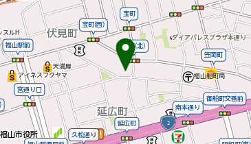CHARGESPOT(チャージスポット)chocoZAP 福山元町の地図画像
