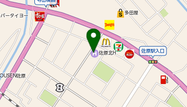 CHARGESPOT(チャージスポット)佐原北ホテルの地図画像