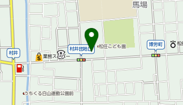 CHARGESPOT(チャージスポット)ローソン 松任茶屋店の地図画像