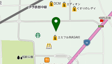 CHARGESPOT(チャージスポット)WEGO エミフルMASAKI店の地図画像