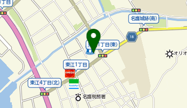 CHARGESPOT(チャージスポット)ローソン 名護東江一丁目店の地図画像