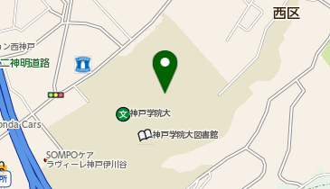 CHARGESPOT(チャージスポット)神戸学院大学 有瀬キャンパスの地図画像