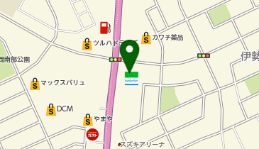 CHARGESPOT(チャージスポット)ファミリーマート 鶴岡伊勢原店の地図画像
