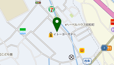 CHARGESPOT(チャージスポット)保険見直し本舗 甲府昭和イトーヨーカドー店の地図画像