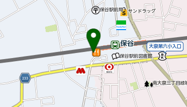 CHARGESPOT(チャージスポット)ファミリーマート エミオ保谷店の地図画像