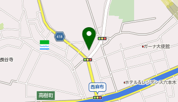 ChargeSPOT ローソン 西麻布一丁目店の地図画像
