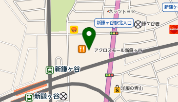 CHARGESPOT(チャージスポット)ソフトバンク アクロスモール新鎌ヶ谷の地図画像