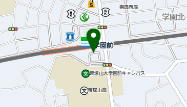 CHARGESPOT(チャージスポット)【自販機】奈良市西部会館 (浅野産業) 屋内の地図画像