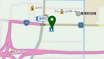 CHARGESPOT(チャージスポット)ローソン 香住バイパス店の地図画像