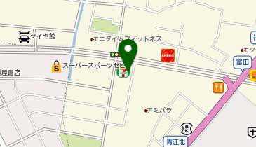 CHARGESPOT(チャージスポット)セブン-イレブン 岡山青江1丁目店の地図画像