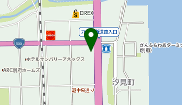 CHARGESPOT(チャージスポット)ヴィーナスギャラリー 別府1の地図画像