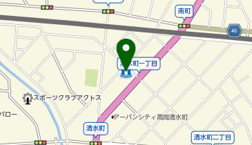 CHARGESPOT(チャージスポット)ローソン 高岡清水町店の地図画像