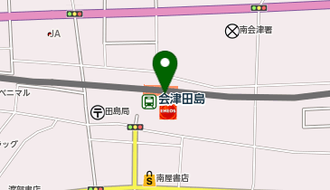 CHARGESPOT(チャージスポット)会津鉄道 会津田島駅の地図画像