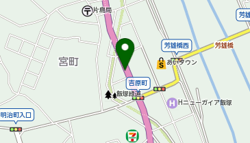 CHARGESPOT(チャージスポット)chocoZAP 飯塚吉原の地図画像