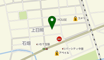 CHARGESPOT(チャージスポット)TSUTAYA 一関中央店の地図画像
