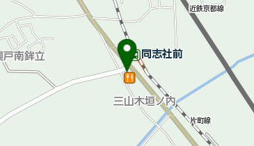 CHARGESPOT(チャージスポット)ローソン 田辺同志社前店の地図画像