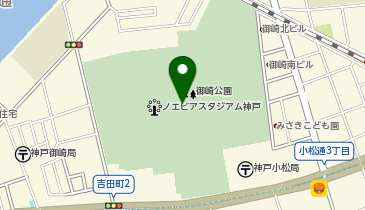 CHARGESPOT(チャージスポット)ノエビアスタジアムの地図画像