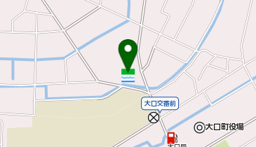 CHARGESPOT(チャージスポット)ファミリーマート 大口竹田二丁目店の地図画像