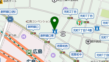 CHARGESPOT(チャージスポット)ローソン 広島光町店の地図画像