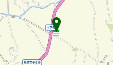 CHARGESPOT(チャージスポット)ファミリーマート 島原大下店の地図画像