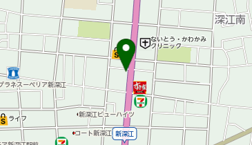 CHARGESPOT(チャージスポット)焼肉・ホルモンまうん 新深江本店の地図画像