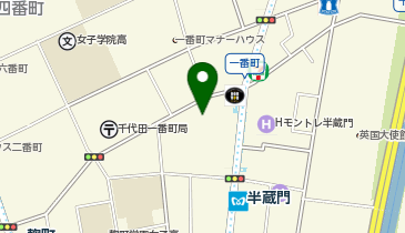 ChargeSPOT ファミリーマート 一番町店の地図画像