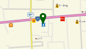 CHARGESPOT(チャージスポット)ローソン 垂井綾戸口店の地図画像