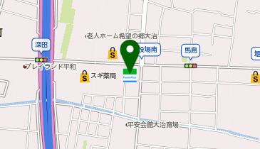 CHARGESPOT(チャージスポット)ファミリーマート 大治役場南店の地図画像
