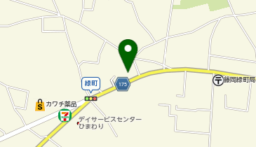 CHARGESPOT(チャージスポット)ローソン 藤岡緑町店の地図画像