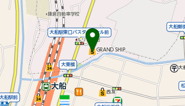 CHARGESPOT(チャージスポット)FOOD & TIME ISETAN 大船の地図画像