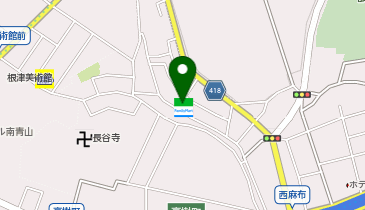 ChargeSPOT ファミリーマート 西麻布霞町店の地図画像