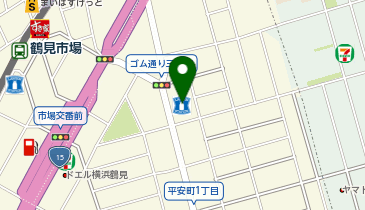 CHARGESPOT(チャージスポット)ローソン 鶴見平安町一丁目店の地図画像