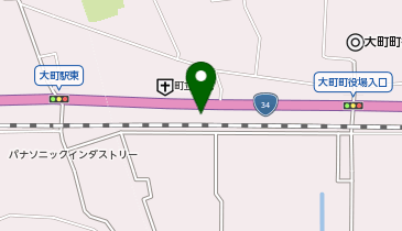 CHARGESPOT(チャージスポット)ローソン 大町町立病院前店の地図画像