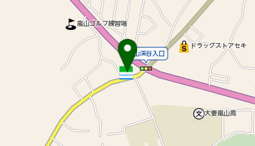 CHARGESPOT(チャージスポット)ファミリーマート 嵐山店の地図画像