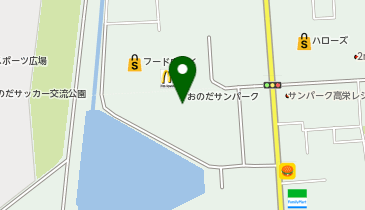 CHARGESPOT(チャージスポット)UQスポット おのだサンパークの地図画像