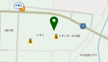 CHARGESPOT(チャージスポット)UQスポット イオンモール大垣の地図画像