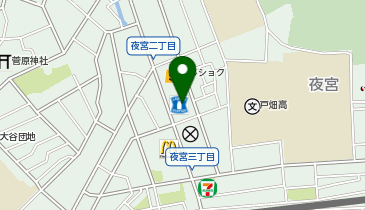 CHARGESPOT(チャージスポット)ローソン 戸畑夜宮二丁目店の地図画像