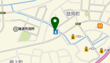 CHARGESPOT(チャージスポット)ローソン 瑞浪益見町店の地図画像