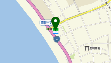 CHARGESPOT(チャージスポット)ファミリーマート みなべ海岸前店の地図画像